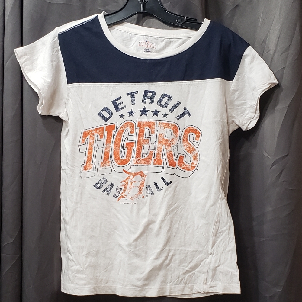 Womens Small MLB Detroit Tigers Baseball T-shirt